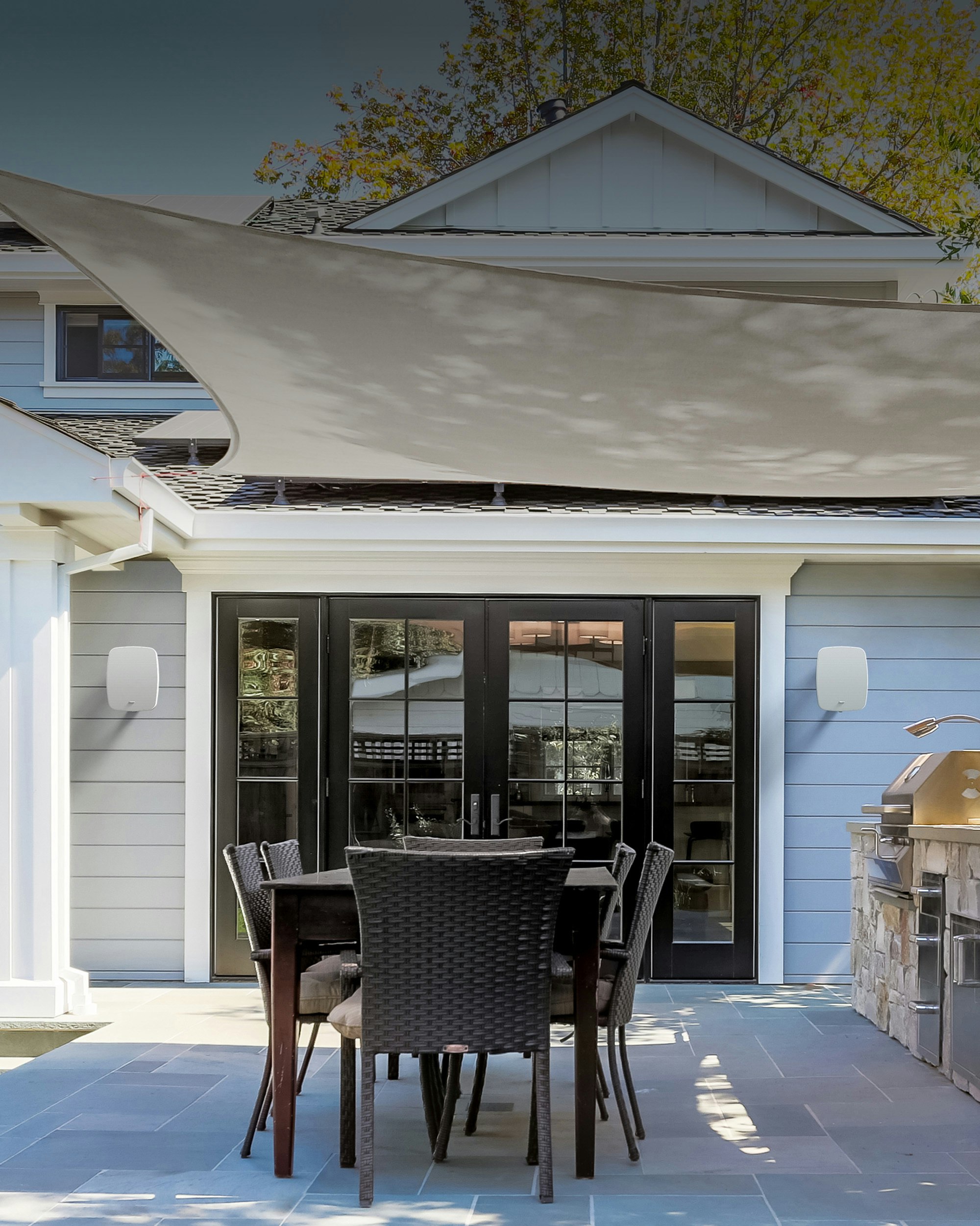 Klipsch RSM 650 Powering An Outdoor Kitchen Area overlay 2000x2500